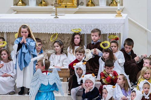 Saint Francis Assisi Christmas Celebration