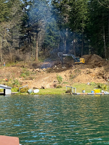 April 7, 2021 Cabin Site Excavation