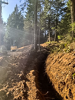 April 12, 2021 Utility Relocation, Excavation