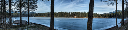 Wauna Lake Frozen 2017
